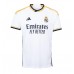 Fotballdrakt Herre Real Madrid David Alaba #4 Hjemmedrakt 2023-24 Kortermet